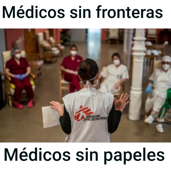 JjjnnnnnnB      ... ... Médicos sin fronteras ... Médicos sin papeles