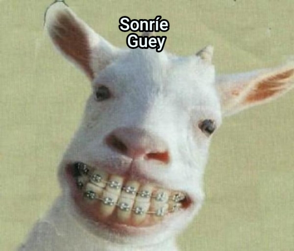Sonríe  Guey