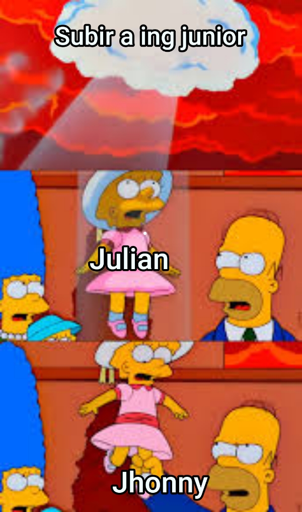 Subir a ing junior... Julian... Jhonny